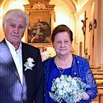 Casaglia: grandi festeggiamenti per le Nozze di diamante di Adriana Ada Bracalente e Gino Pierosara
