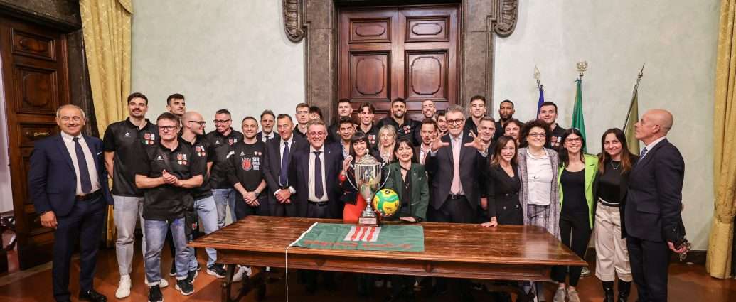 I Block Devils campioni d’Europa, festeggiati dalla Sindaca e dalla presidente della Regione Umbria