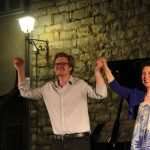 San Savino: sopra la torre trecentesca del castello, rifulge la stella di Angela Hewitt San Savino: sopra la torre trecentesca del castello, rifulge la stella di Angela Hewitt