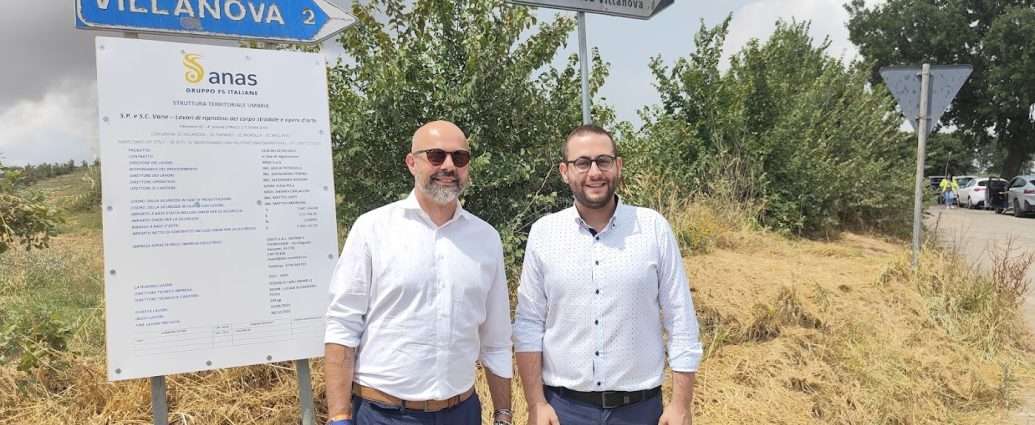 Al via i lavori di risanamento della strada comunale di Villanova, tra Perugia e Marsciano