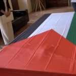 Palazzo Donini si illumina con la bandiera della Palestina: un gesto di pace e solidarietà [video]