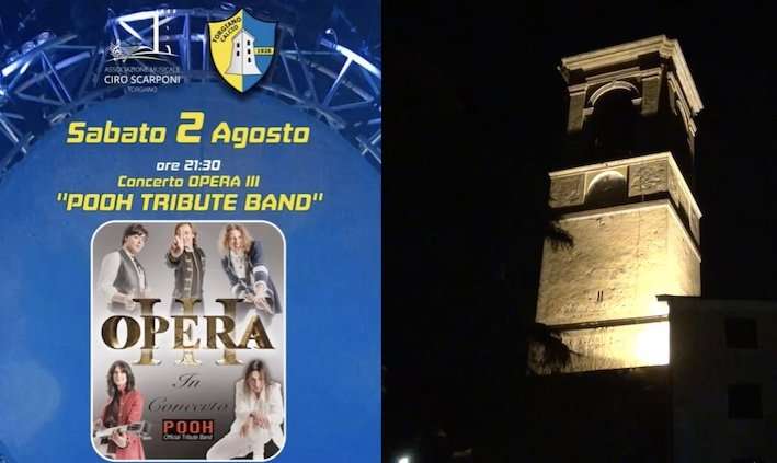 Gli Opera III a Torgiano: un tributo appassionato ai Pooh tra musica e emozioni [video]