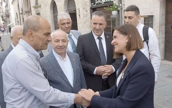 Perugia accoglie la delegazione palestinese: un passo verso la pace [video]
