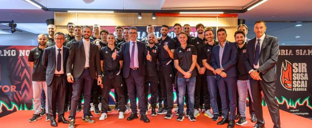 La Sir Susa Scai PG si è presentata ai suoi tifosi