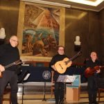 A Palazzo Gallenga domina madame la chitarra col Tiber Guitar Trio [video]