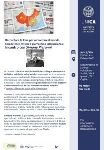 UniCa incontra Simone Pieranni