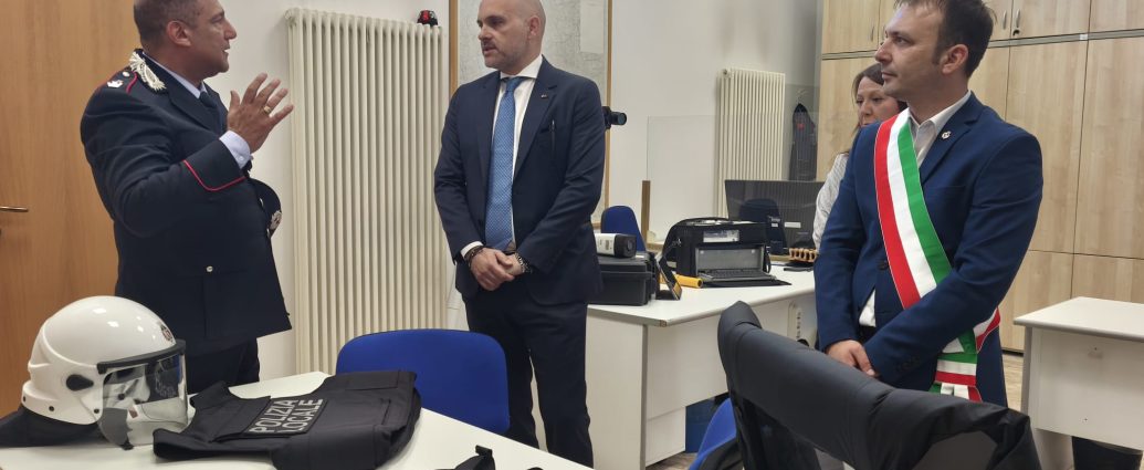 Sicurezza, l’onorevole Emanuele Prisco in visita a Corciano