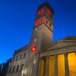 Assisi, la Rocca Maggiore e la Torre del Popolo si illuminano di rosso per la Giornata mondiale del donatore di sangue